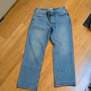 Abercrombie & Fitch Light Blue Baggy Women's Jeans